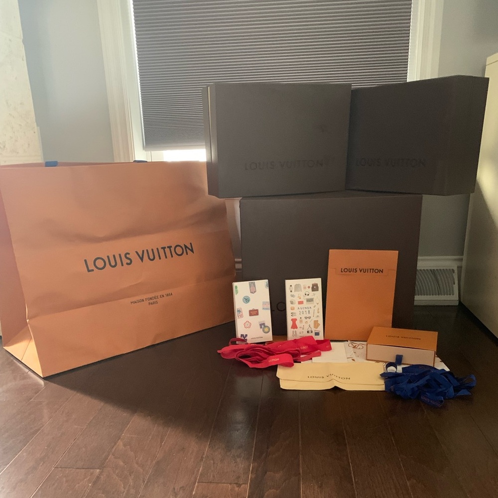 Louis Vuitton Boxes And Miscellaneous